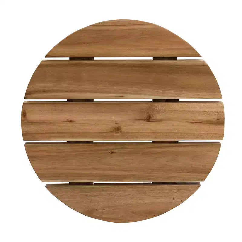 Table d'appoint ronde en bois massif D16x16