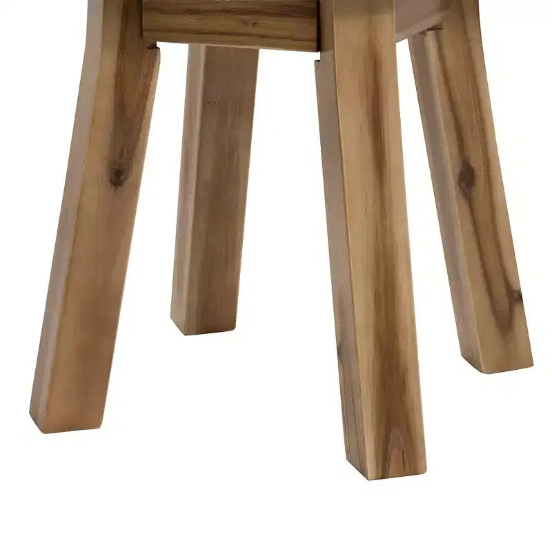 Table d'appoint ronde en bois massif D16x16