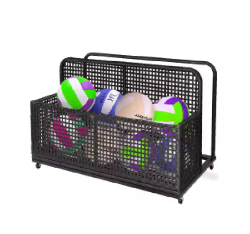 T8031 Single-Tier Outdoor Pool Storage Rack, PE + Iron,
