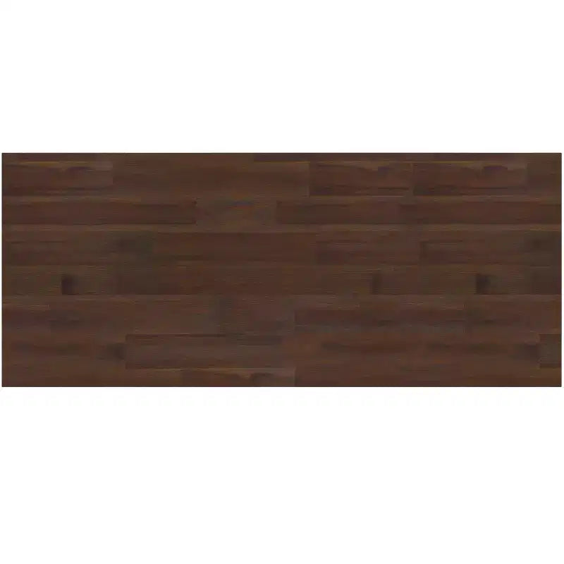 Mitchell Buffet rectangulaire moderne industriel 2 portes en bois d'acacia massif de 41 pouces de large, couleur marron charbon vieilli