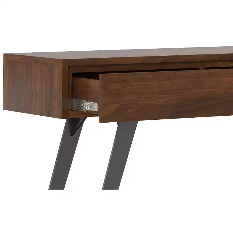 Console et table de canapé Lowry en noyer