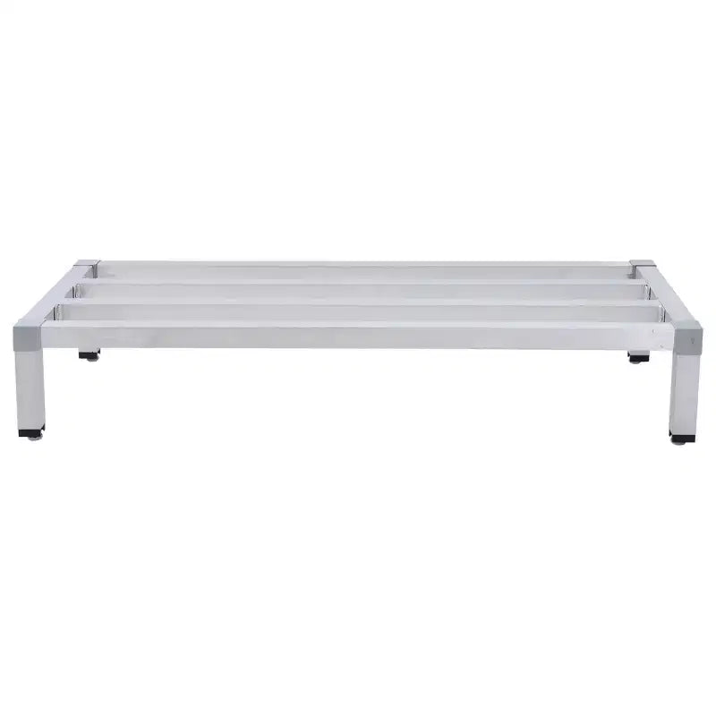 Support de rayonnage en aluminium avec une capacité de 450 kg, étagère alimentaire de sol commerciale pour restaurants, cuisines, magasins