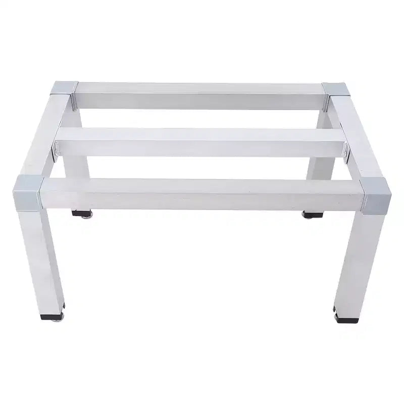 Support de rayonnage en aluminium avec une capacité de 450 kg, étagère alimentaire de sol commerciale pour restaurants, cuisines, magasins