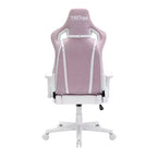 TUYOHW Chaise de jeu pivotante de 136 kg avec hauteur réglable, oreiller lombaire et appui-tête, roulettes, fauteuil de bureau ergonomique pour le bureau et la maison