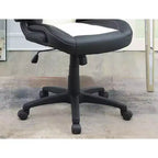 Chaise de jeu pivotante TUYOHW avec hauteur réglable et roulettes, chaise de bureau ergonomique pour jeux vidéo pour le bureau et la maison, chaise de loisirs rembourrée