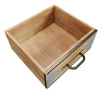 Meuble de rangement moderne en bois à 3 tiroirs, Console autonome, Organisateur polyvalent pour Entrée, Chambre, Couloir et plus