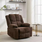 Fauteuil inclinable de massage surdimensionné Acekool, canapé simple ergonomique avec vibration, repose-pieds, pour le salon