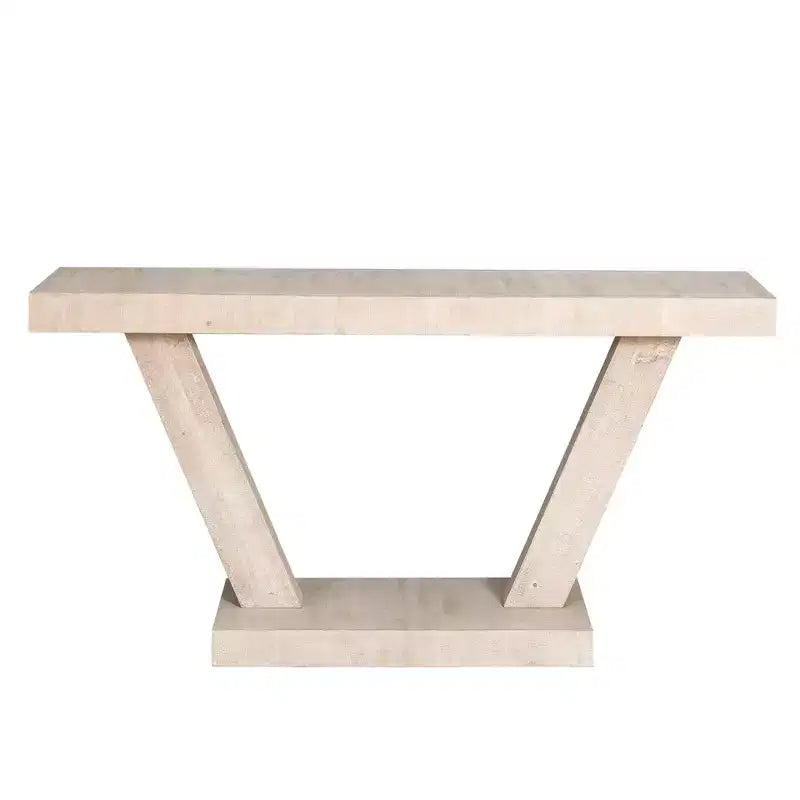TUYOHW 60IN Table Console en Bois Vieilli Style Vintage avec Meuble de Rangement à 2 Niveaux en Bois Massif, Table d'Entrée avec Base Épaisse, Table de Couloir