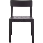 Tyde Dining Chair - DCH1215 - Black/Black - Safavieh