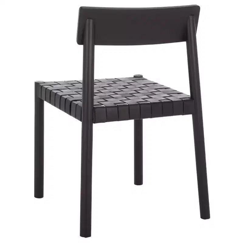 Chaise de salle à manger Tyde - DCH1215 - Noir/Noir - Safavieh