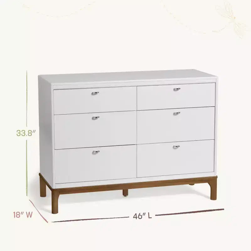 Commode à 6 tiroirs Little Seeds Laurel