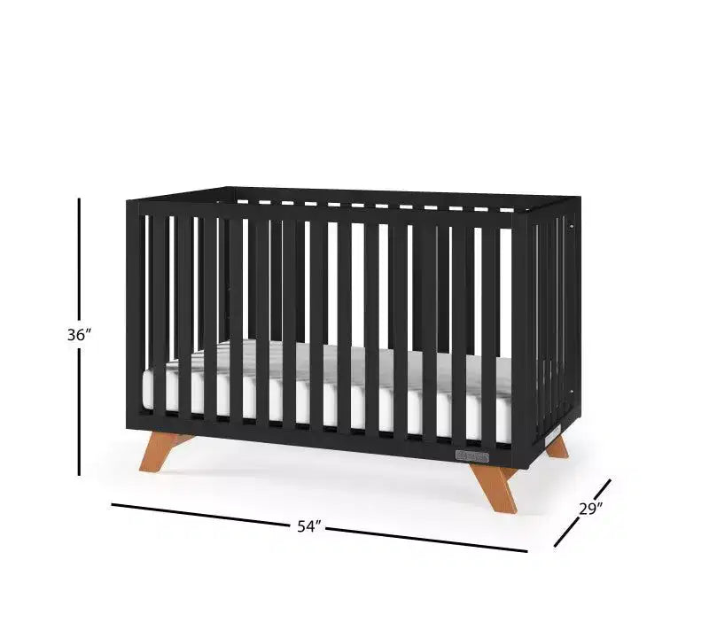 Lit de bébé SOHO Child Craft, commode 3 tiroirs, chiffonnier, table de chevet, ensemble de chambre de bébé 4 pièces
