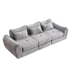 Canapé sectionnel modulaire moderne, canapé-lit pliant convertible, canapé compressé en chenille douce pour salon, chambre à coucher-Panipeachy