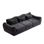 Canapé sectionnel modulaire moderne, canapé-lit pliant convertible, canapé compressé en chenille douce pour salon, chambre à coucher-Panipeachy