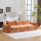 Canapé sectionnel modulaire moderne, canapé-lit pliant convertible, canapé compressé en chenille douce pour salon, chambre à coucher-Panipeachy
