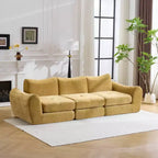 Canapé sectionnel modulaire moderne, canapé-lit pliant convertible, canapé compressé en chenille douce pour salon, chambre à coucher-Panipeachy
