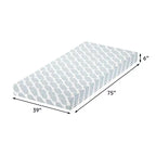 EHMKNP Matelas en mousse à mémoire de forme 6 pouces, tailles jumeau/jumeau XL/double pour adulte/adolescent/simple, rafraîchissant, housse amovible et lavable, fermeté moyenne