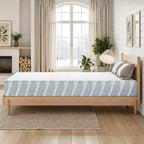 EHMKNP Matelas en mousse à mémoire de forme rafraîchissante 8 pouces – Tailles Twin/Twin XL/Full – Fermeté moyenne