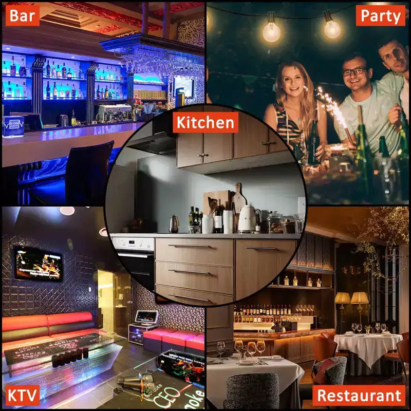 Étagère de présentation de bouteilles de liqueur à 3 niveaux et 48 pouces avec éclairage LED, 16 couleurs, 4 modes, télécommande et contrôle par application, étagère de bar murale en acrylique pour la maison/la cuisine