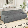 TUYOHW 86.2 Inch Modern Minimalist Tufted Sofa,3-Seat Compression Sofa for Living Room,Bedroom,Office,Apartment