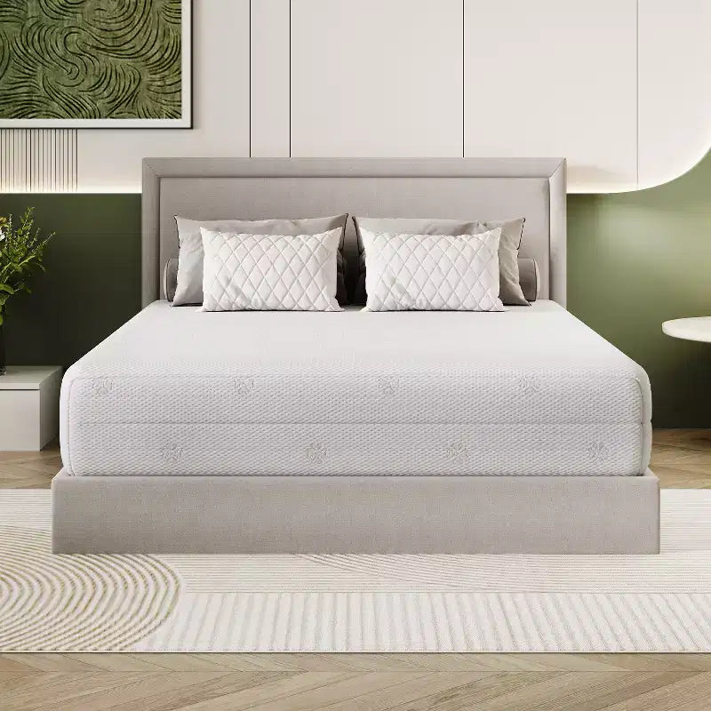Gel Memory Foam Mattresses for Cooling Night Sleep & Pressure Relief, CertiPUR-US Certified