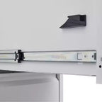 GDFStudio Miao Meuble de classement vertical moderne en acier avec serrure