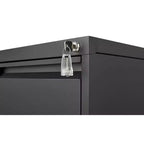 GDFStudio Miao Meuble de classement vertical moderne en acier avec serrure