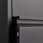 GDFStudio Miao Meuble de classement vertical moderne en acier avec serrure