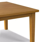 Table à manger carrée contemporaine Colburn 54 x 54 pouces