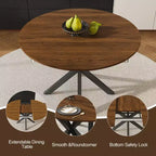 Table d'appoint moderne avec tiroir - Table de chevet pour chambre et salon, MDF aspect bois rustique et plateau en verre trempé, table d'appoint de style industriel