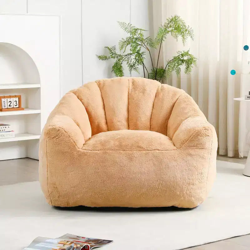 Fauteuil poire, fauteuil poire avec accoudoirs rembourré en mousse haute densité, canapé paresseux confortable, fauteuil poire pour adultes dans le salon