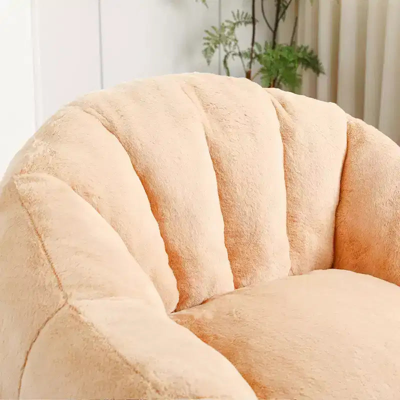 Fauteuil poire, fauteuil poire avec accoudoirs rembourré en mousse haute densité, canapé paresseux confortable, fauteuil poire pour adultes dans le salon