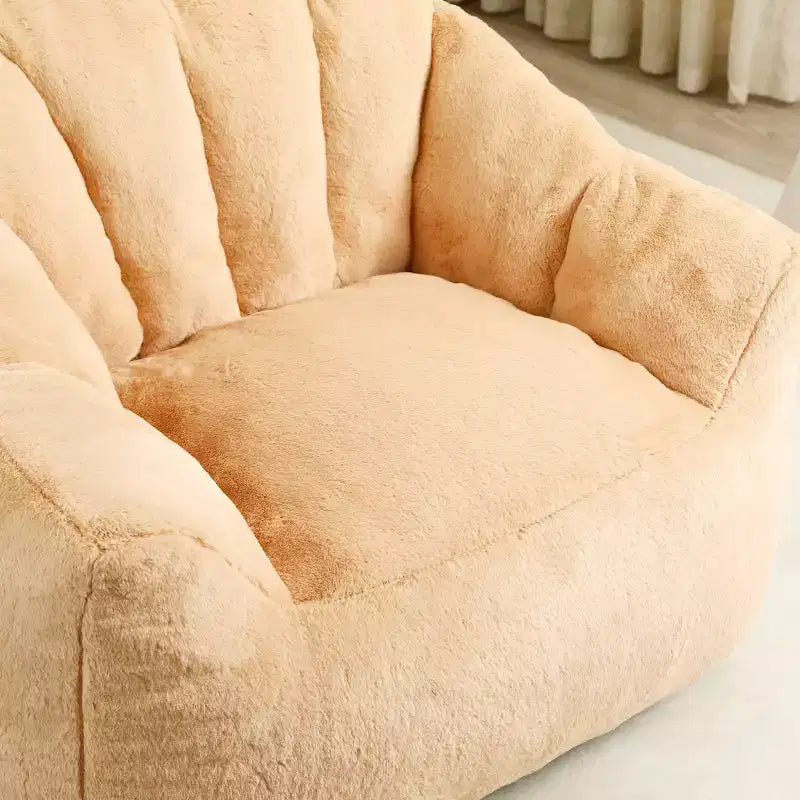 Fauteuil poire, fauteuil poire avec accoudoirs rembourré en mousse haute densité, canapé paresseux confortable, fauteuil poire pour adultes dans le salon