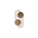 Miroir mural d'appoint contemporain Warrenley Signature Design by Ashley avec cadre doré