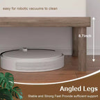 Table basse Celebalcony, table basse relevable avec compartiment de rangement, table de salle à manger relevable, pour salon, bureau et maison