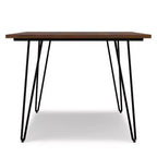 Table à manger rectangulaire industrielle Moreno 66 x 40 pouces