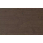 Bibliothèque industrielle ouverte Devlin en bois massif et métal de 168 x 76 cm, rectangulaire, style Mid-Century, brun noyer