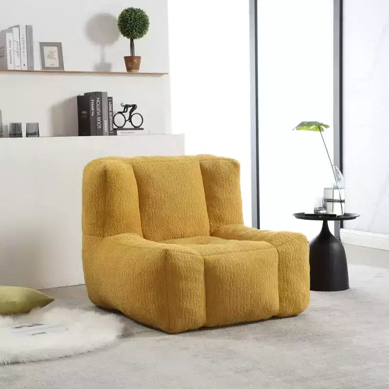 Pouf moelleux, pouf confortable pour adultes, canapé paresseux super doux avec mousse à mémoire de forme et pouf, pouf moderne pour l'intérieur