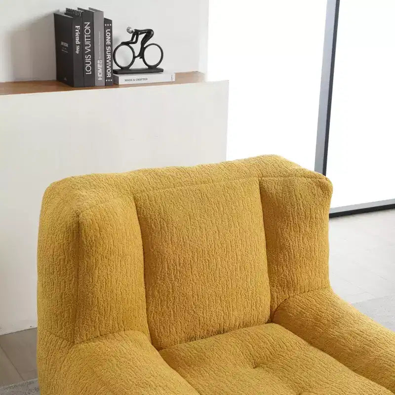 Pouf moelleux, pouf confortable pour adultes, canapé paresseux super doux avec mousse à mémoire de forme et pouf, pouf moderne pour l'intérieur