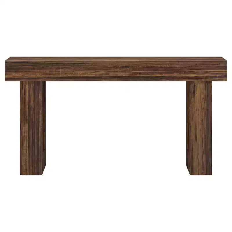 Meuble TV MAYEERTY avec 2 tiroirs en tissu et prise intégrée, console multimédia pour salon et chambre