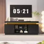 COZONY TV Stand w/ 2 Doors, Versatile TV Console for Living Room, Durable Television Table & Stand, Stylish TV Furniture for Modern Home