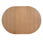 Ensemble table de salle à manger ronde extensible de style ferme pour 4, avec rallonge amovible et 4 chaises de salle à manger rembourrées