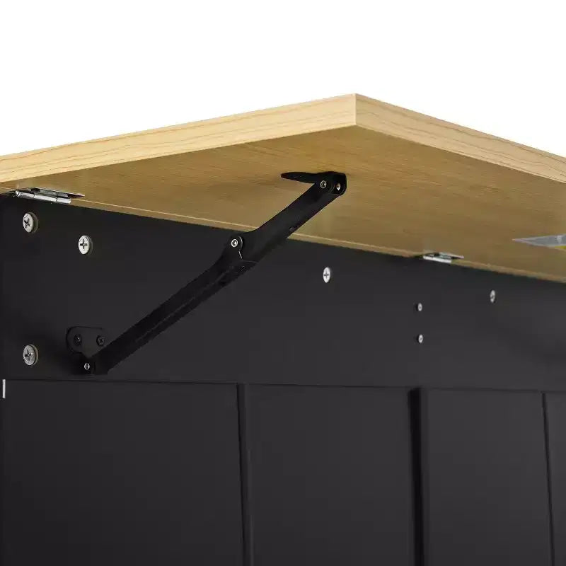 Table de cuisson de 53 po pour îlot de cuisine avec 2 places assises, ensemble de table de cuisson d'îlot de cuisine mobile avec rangement pour cuisine ou salle à manger - Panipeachy