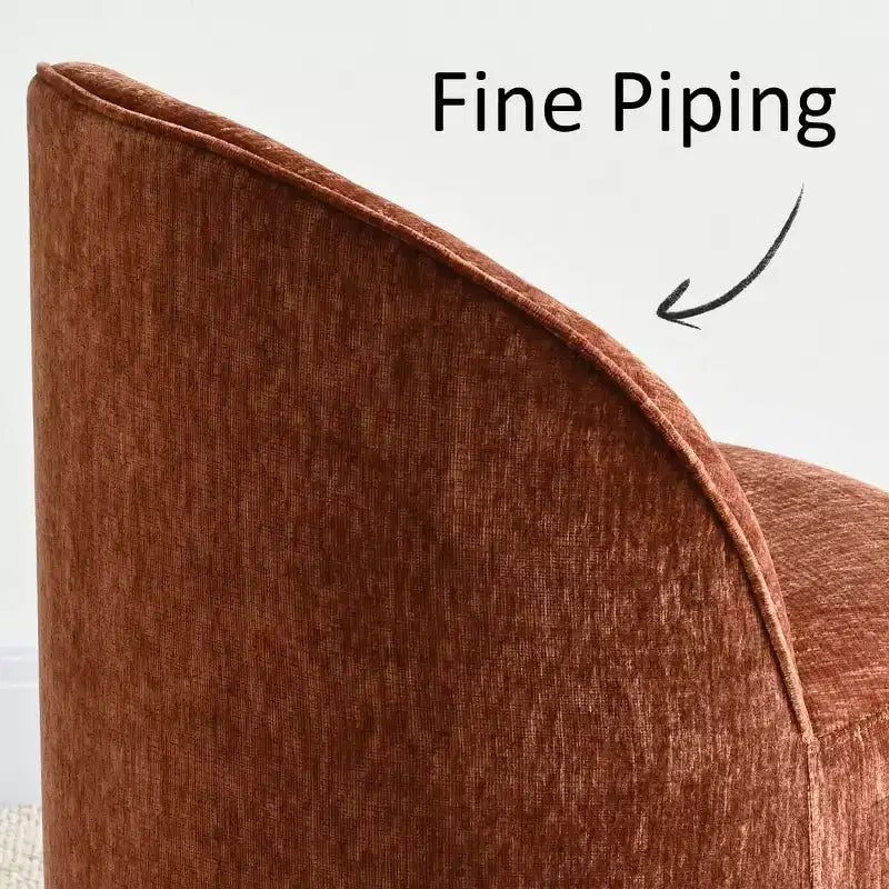 Ensemble table à manger ronde moderne pour 6, Table à manger piédestal noire, Chaises pivotantes roulantes en chenille avec roulettes - Panipeachy
