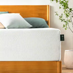 ZINUS 10 Inch Queen Green Tea Memory Foam Mattress, Fiberglass Free, Medium Firm Feel, Zoned Pressure Relief, Certified Safe Foams & Fabric.