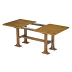 Ensemble de salle à manger 6 pièces avec banc pour 6, ensemble de table de cuisine avec tiroir de rangement et 4 chaises de salle à manger rembourrées