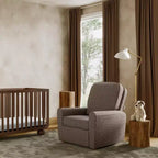 Fauteuil inclinable, pivotant et coulissant électrique de luxe Amalfi de Storkcraft avec double port de chargement USB
