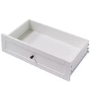 VIYET 68 Meuble d'appoint multifonctionnel pour salon, armoire de rangement en panneaux de particules blanches + MDF (dispositif anti-basculement pour salon/chambre/bureau)