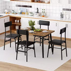 Chaises, table de petit-déjeuner compacte pour petits espaces, appartements et restaurants