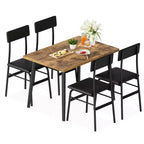 Chaises, table de petit-déjeuner compacte pour petits espaces, appartements et restaurants